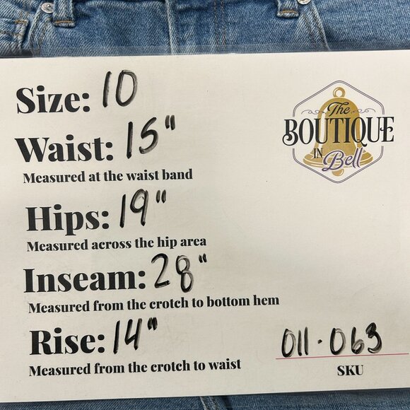 AEO Curvy Mom Jeans Womens 10 Regular Lt Wash Classic Minimal Preppy Normcore - Picture 10 of 16